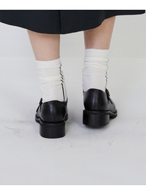 【LOISIR】Tストラップシューズ 詳細画像 ブラック 10