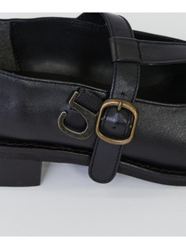 【LOISIR】Tストラップシューズ 詳細画像 ブラック 22