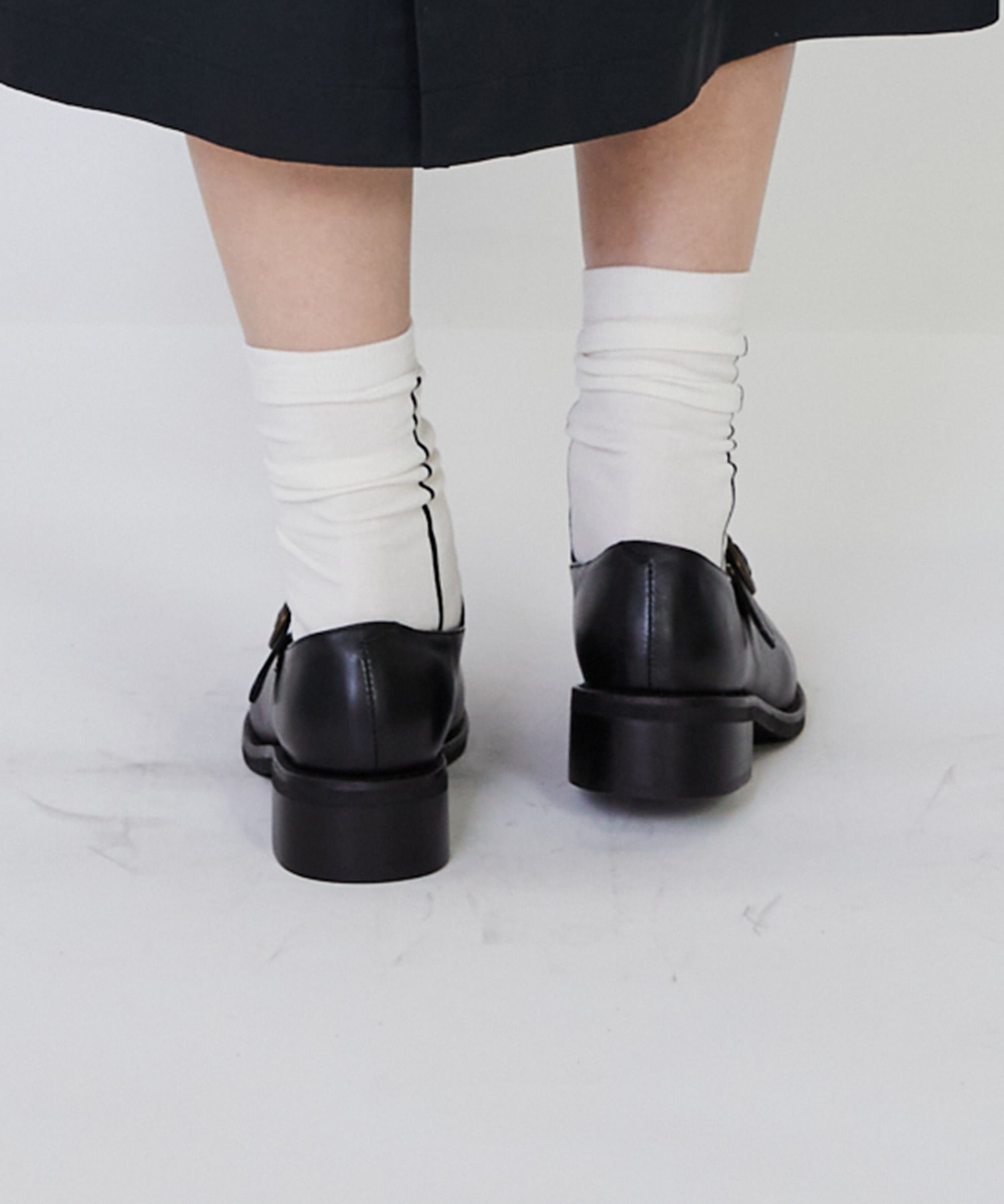 【LOISIR】Tストラップシューズ 詳細画像 ブラック 10