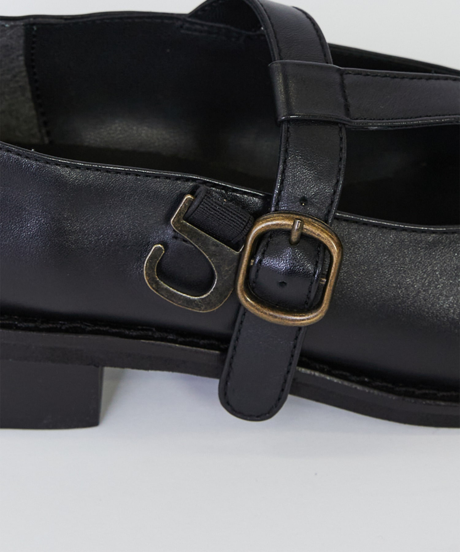 【LOISIR】Tストラップシューズ 詳細画像 ブラック 22