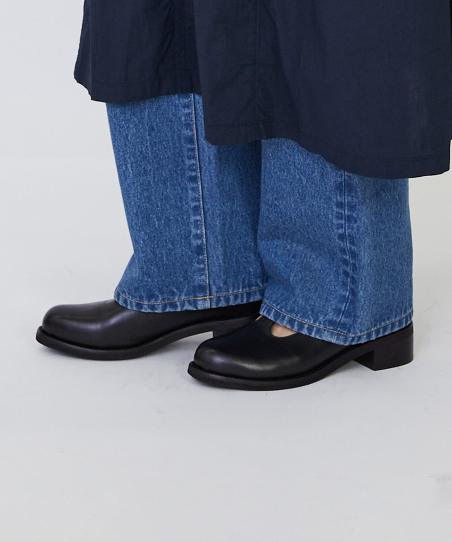 【LOISIR】Tストラップシューズ 詳細画像 ブラック 7