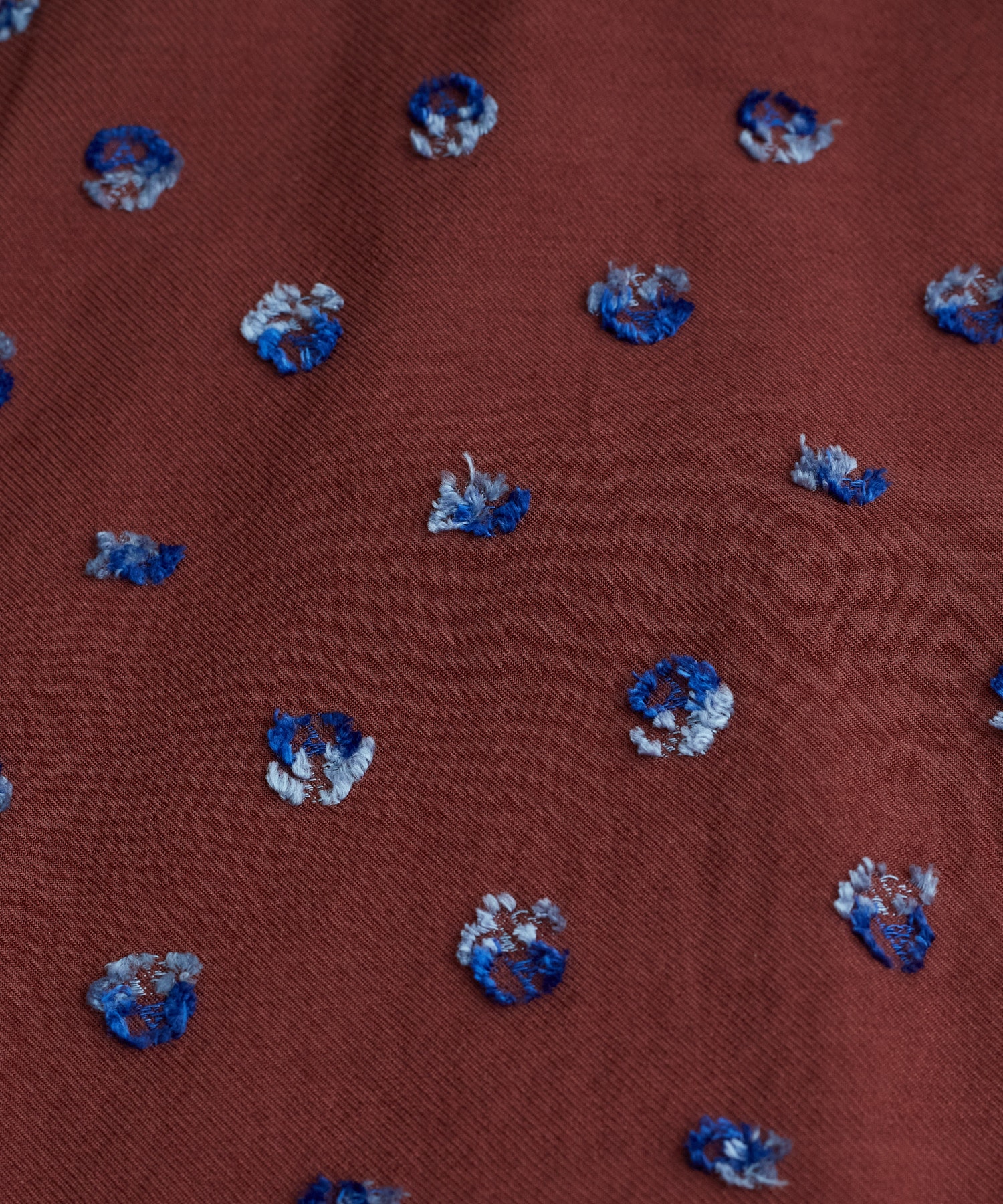 【congés payés】フラワージャカードブラウス 詳細画像 グレー系その他 8