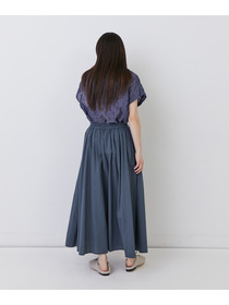 【congés payés】◆コットンワッシャーフレアースカート 詳細画像 レッド 3