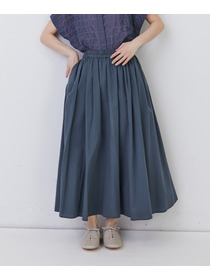 【congés payés】◆コットンワッシャーフレアースカート 詳細画像 レッド 6