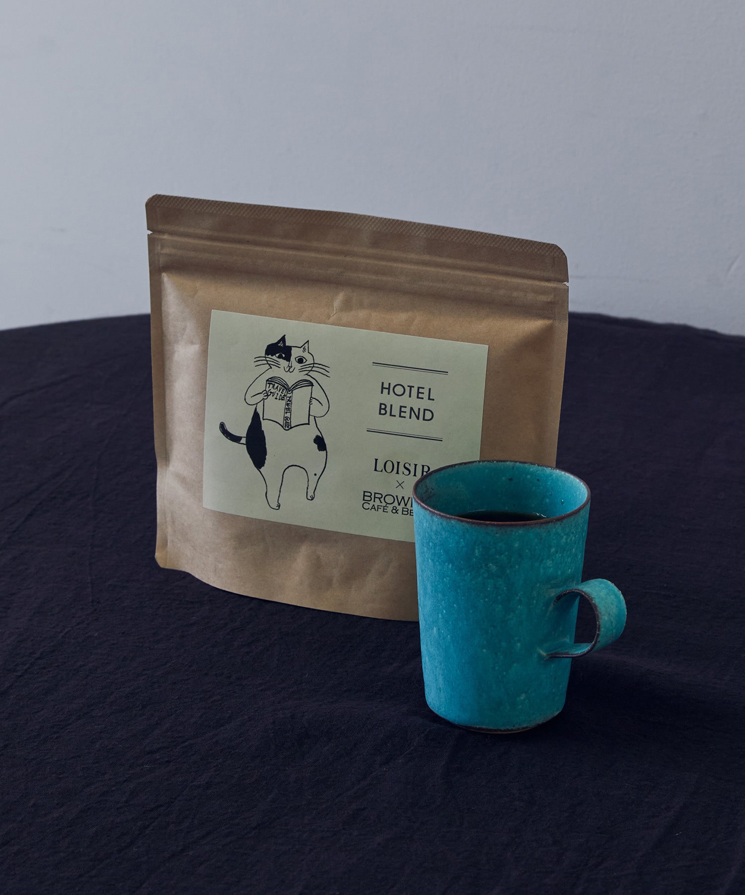 【LOISIR】｜2BUY10%OFF・3BUY20%OFF｜【アーティストコラボ】HOTEL BLEND COFFEE（粉） 詳細画像 A 1