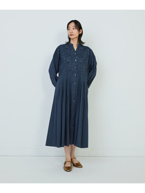 【ADIEU TRISTESSE】｜2BUY10%OFF・3BUY20%OFF｜星空プリント＆刺繍ワンピース 詳細画像 ネイビー 1