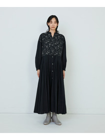 【ADIEU TRISTESSE】｜2BUY10%OFF・3BUY20%OFF｜星空プリント＆刺繍ワンピース 詳細画像 ネイビー 10