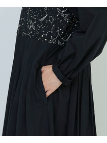 【ADIEU TRISTESSE】｜2BUY10%OFF・3BUY20%OFF｜星空プリント＆刺繍ワンピース 詳細画像 ネイビー 17