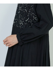 【ADIEU TRISTESSE】｜2BUY10%OFF・3BUY20%OFF｜星空プリント＆刺繍ワンピース 詳細画像 ネイビー 18