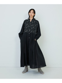 【ADIEU TRISTESSE】｜2BUY10%OFF・3BUY20%OFF｜星空プリント＆刺繍ワンピース 詳細画像 ネイビー 7