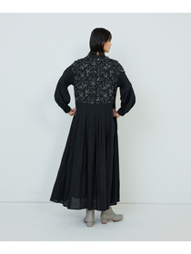 【ADIEU TRISTESSE】｜2BUY10%OFF・3BUY20%OFF｜星空プリント＆刺繍ワンピース 詳細画像 ネイビー 9