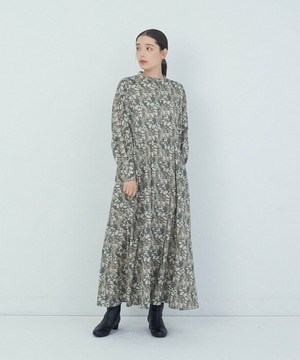 【ADIEU TRISTESSE】｜2BUY10%OFF・3BUY20%OFF｜【11月ベストセラーブランド内5位】リバティプリントワンピース 詳細画像 ベージュ系その他 1