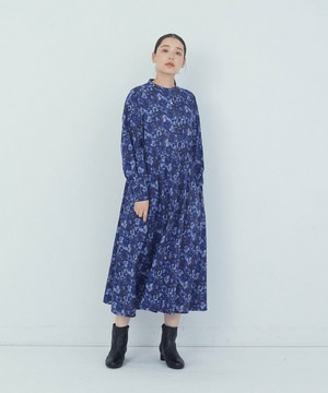 【ADIEU TRISTESSE】｜2BUY10%OFF・3BUY20%OFF｜【11月ベストセラーブランド内5位】リバティプリントワンピース 詳細画像 ブルー系その他 1