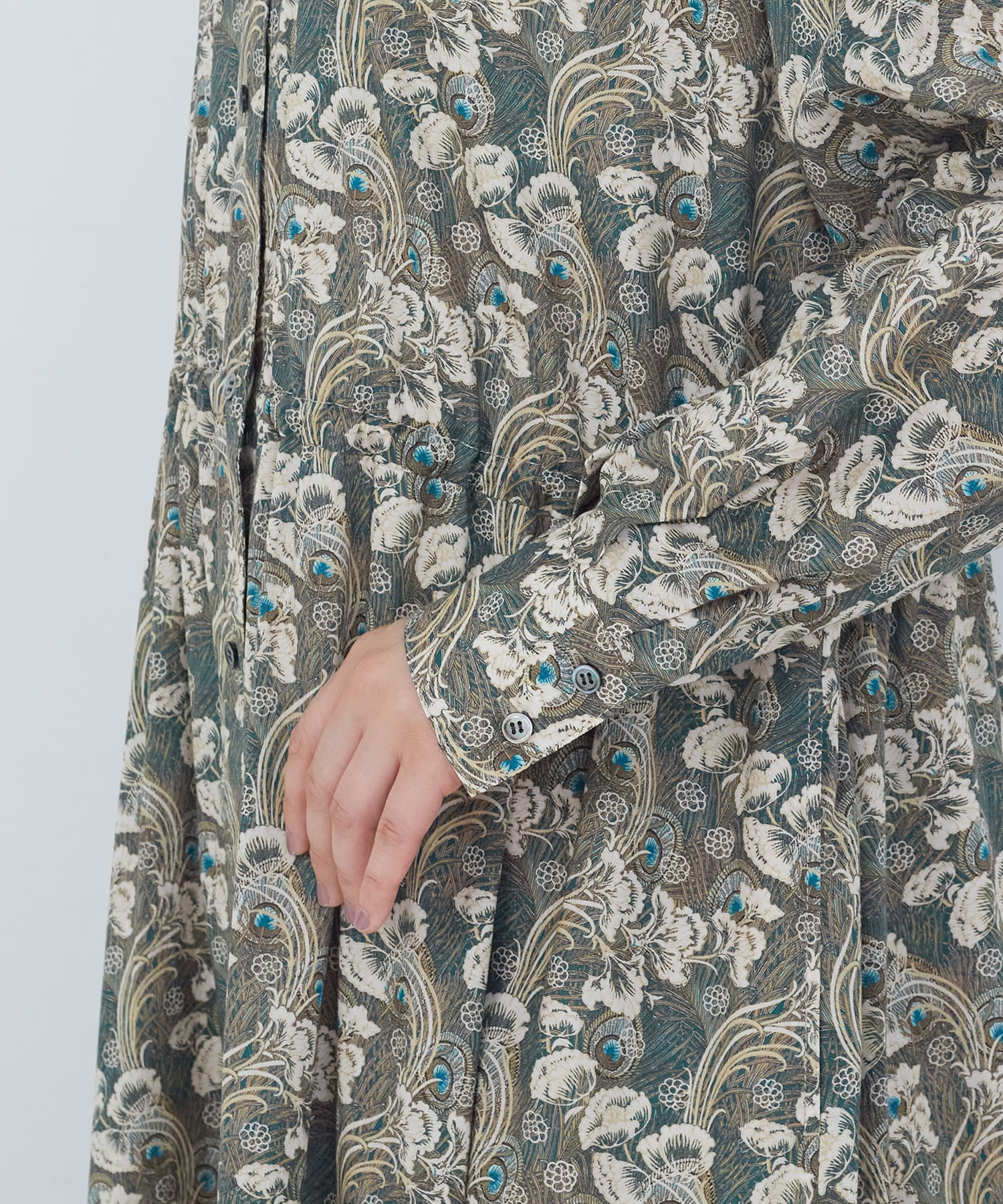 【ADIEU TRISTESSE】｜2BUY10%OFF・3BUY20%OFF｜【11月ベストセラーブランド内5位】リバティプリントワンピース 詳細画像 ベージュ系その他 17