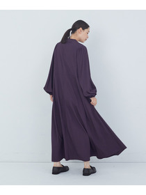 【ADIEU TRISTESSE】レーヨンナイロンワンピース 詳細画像 チャコールグレー 3