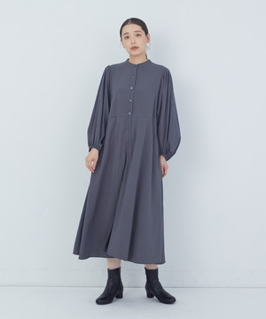 【ADIEU TRISTESSE】レーヨンナイロンワンピース 詳細画像 チャコールグレー 1