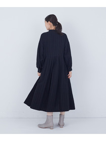 【ADIEU TRISTESSE】｜2BUY10%OFF・3BUY20%OFF｜【11月お気に入り登録ブランド内4位】コットンウールファインワンピース 詳細画像 ブラック 11