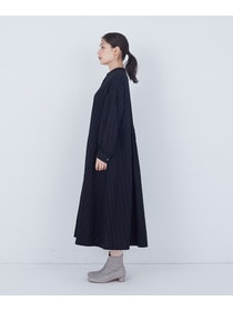 【ADIEU TRISTESSE】｜2BUY10%OFF・3BUY20%OFF｜【11月お気に入り登録ブランド内4位】コットンウールファインワンピース 詳細画像 ブラック 14