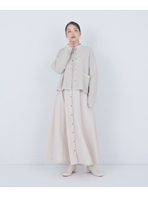 【ADIEU TRISTESSE】｜2BUY10%OFF・3BUY20%OFF｜【11月お気に入り登録ブランド内4位】コットンウールファインワンピース 詳細画像 ブラック 4