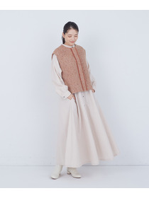 【ADIEU TRISTESSE】｜2BUY10%OFF・3BUY20%OFF｜【11月お気に入り登録ブランド内4位】コットンウールファインワンピース 詳細画像 ブラック 5