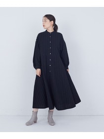 【ADIEU TRISTESSE】｜2BUY10%OFF・3BUY20%OFF｜【11月お気に入り登録ブランド内4位】コットンウールファインワンピース 詳細画像 ブラック 9