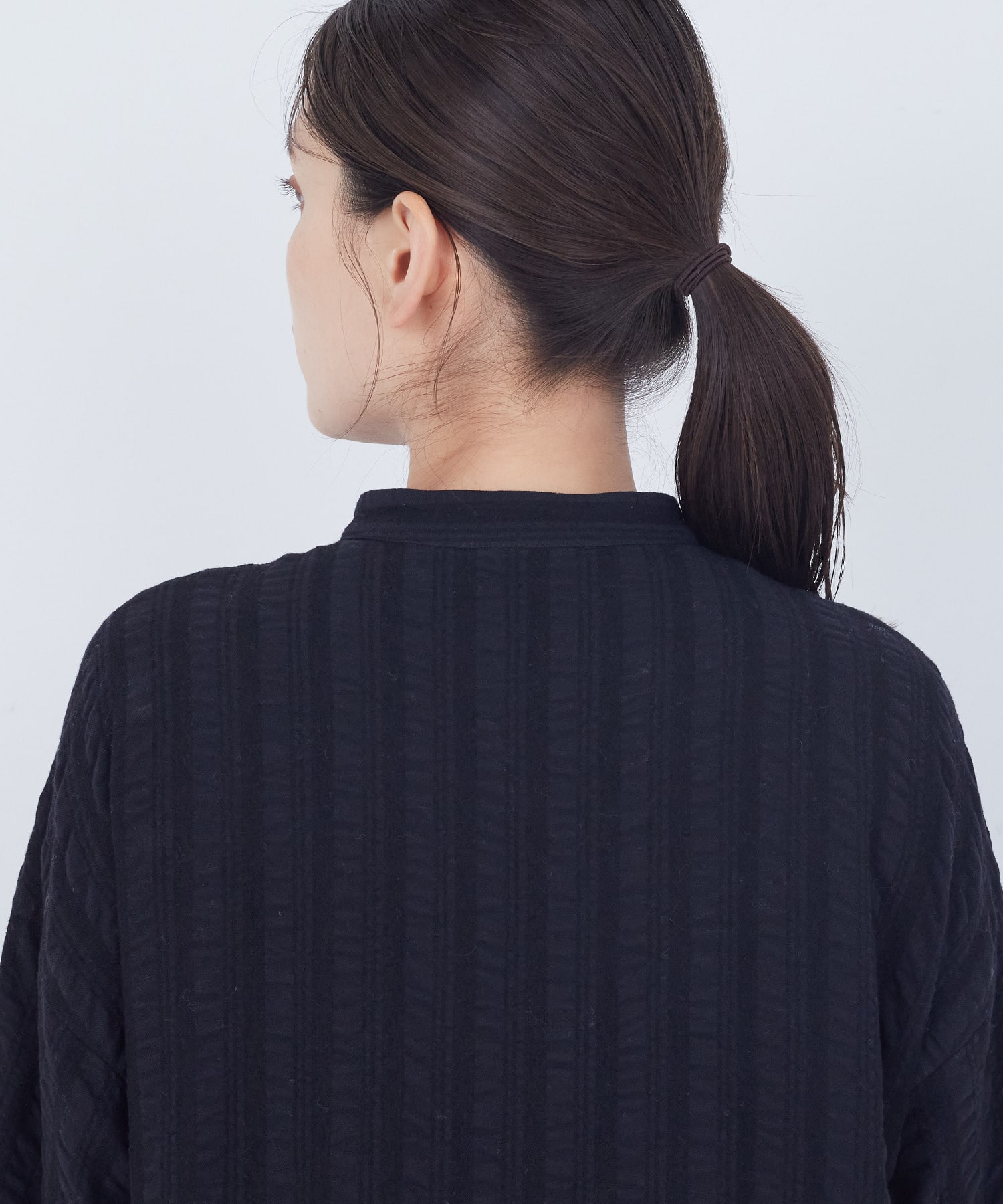 【ADIEU TRISTESSE】｜2BUY10%OFF・3BUY20%OFF｜【11月お気に入り登録ブランド内4位】コットンウールファインワンピース 詳細画像 ブラック 17