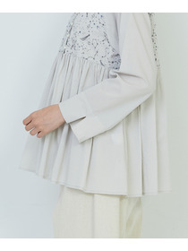 【ADIEU TRISTESSE】｜2BUY10%OFF・3BUY20%OFF｜星空プリント＆刺繍ブラウス 詳細画像 ブラック 15