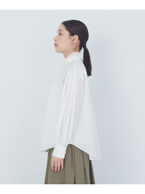 【ADIEU TRISTESSE】｜2BUY10%OFF・3BUY20%OFF｜タックフリルカラーブラウス 詳細画像 ブル－グレ－ 17