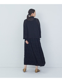 【ADIEU TRISTESSE】コットンチュールブラウス 詳細画像 ライトグレー 9