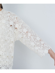 【ADIEU TRISTESSE】ケミカルレースブラウス 詳細画像 オフホワイト 18
