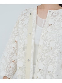 【ADIEU TRISTESSE】ケミカルレースブラウス 詳細画像 オフホワイト 20