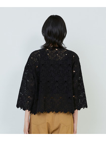 【ADIEU TRISTESSE】ケミカルレースブラウス 詳細画像 オフホワイト 6