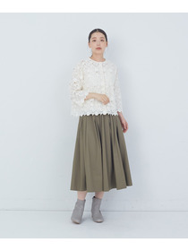 【ADIEU TRISTESSE】ケミカルレースブラウス 詳細画像 オフホワイト 7