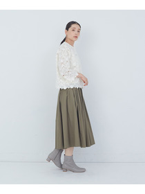 【ADIEU TRISTESSE】ケミカルレースブラウス 詳細画像 オフホワイト 8