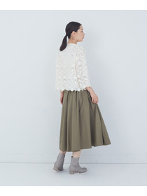 【ADIEU TRISTESSE】ケミカルレースブラウス 詳細画像 オフホワイト 9