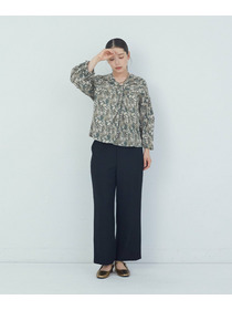 【ADIEU TRISTESSE】｜2BUY10%OFF・3BUY20%OFF｜リバティプリントブラウス 詳細画像 ブルー系その他 1