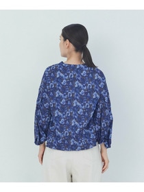 【ADIEU TRISTESSE】｜2BUY10%OFF・3BUY20%OFF｜リバティプリントブラウス 詳細画像 ブルー系その他 12