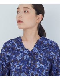 【ADIEU TRISTESSE】｜2BUY10%OFF・3BUY20%OFF｜リバティプリントブラウス 詳細画像 ブルー系その他 13