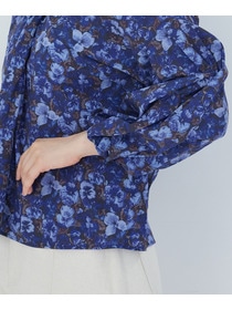 【ADIEU TRISTESSE】｜2BUY10%OFF・3BUY20%OFF｜リバティプリントブラウス 詳細画像 ブルー系その他 15