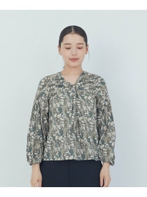【ADIEU TRISTESSE】｜2BUY10%OFF・3BUY20%OFF｜リバティプリントブラウス 詳細画像 ブルー系その他 4