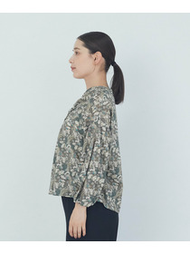 【ADIEU TRISTESSE】｜2BUY10%OFF・3BUY20%OFF｜リバティプリントブラウス 詳細画像 ブルー系その他 5