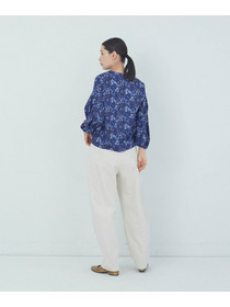 【ADIEU TRISTESSE】｜2BUY10%OFF・3BUY20%OFF｜リバティプリントブラウス 詳細画像 ブルー系その他 9