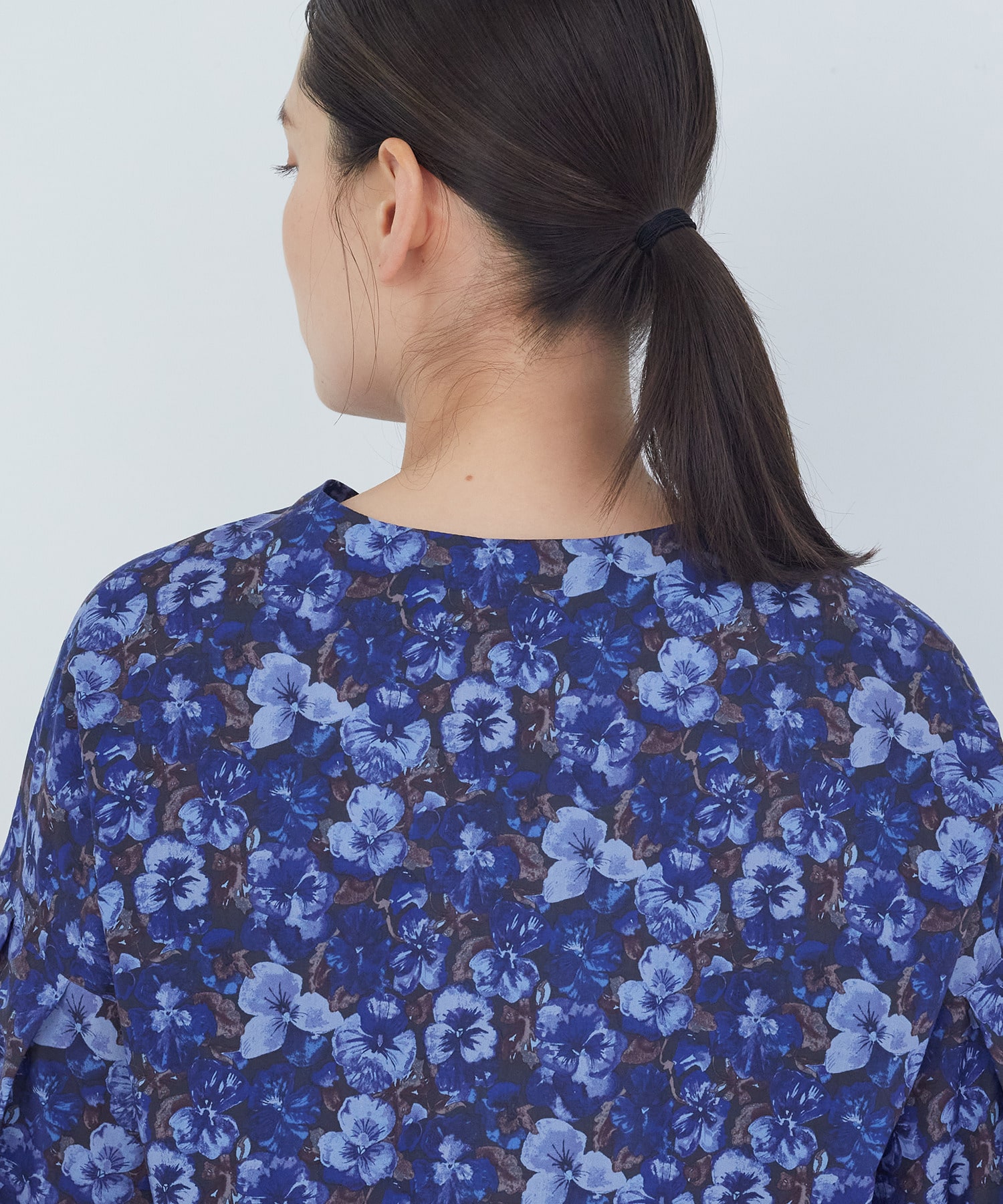 【ADIEU TRISTESSE】｜2BUY10%OFF・3BUY20%OFF｜リバティプリントブラウス 詳細画像 ブルー系その他 14