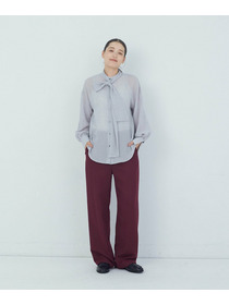 【ADIEU TRISTESSE】ボウタイブラウス 詳細画像 ブラウン 19