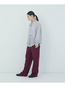 【ADIEU TRISTESSE】ボウタイブラウス 詳細画像 ブラウン 20