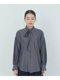 【ADIEU TRISTESSE】ボウタイブラウス 詳細画像 ブラウン 6