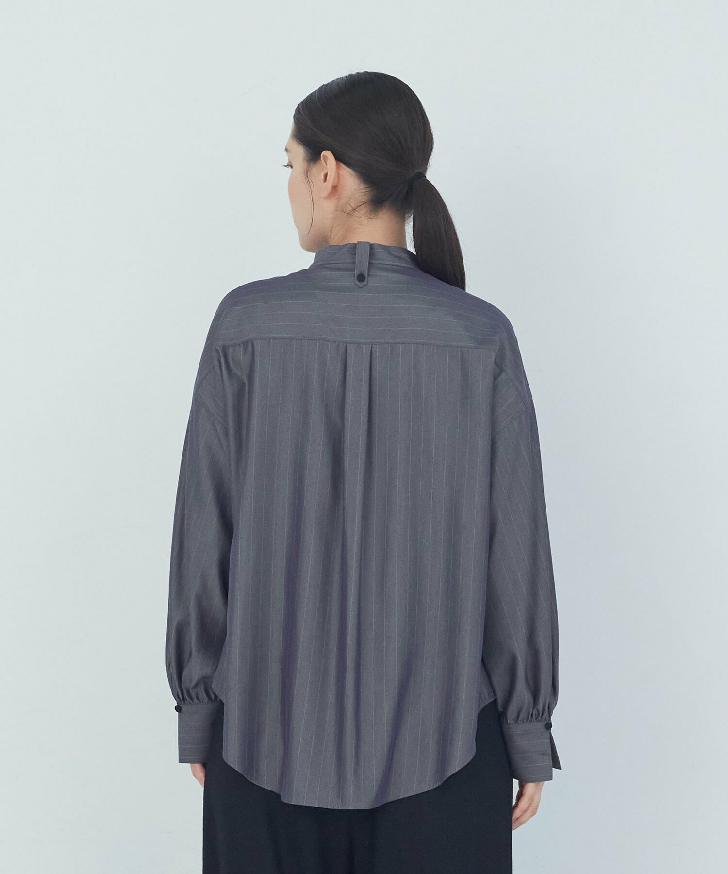 【ADIEU TRISTESSE】ボウタイブラウス 詳細画像 ブラウン 11