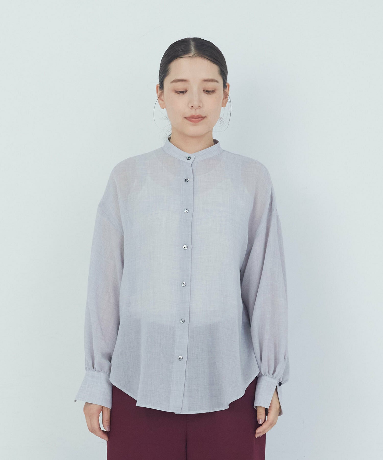 【ADIEU TRISTESSE】ボウタイブラウス 詳細画像 ブラウン 23