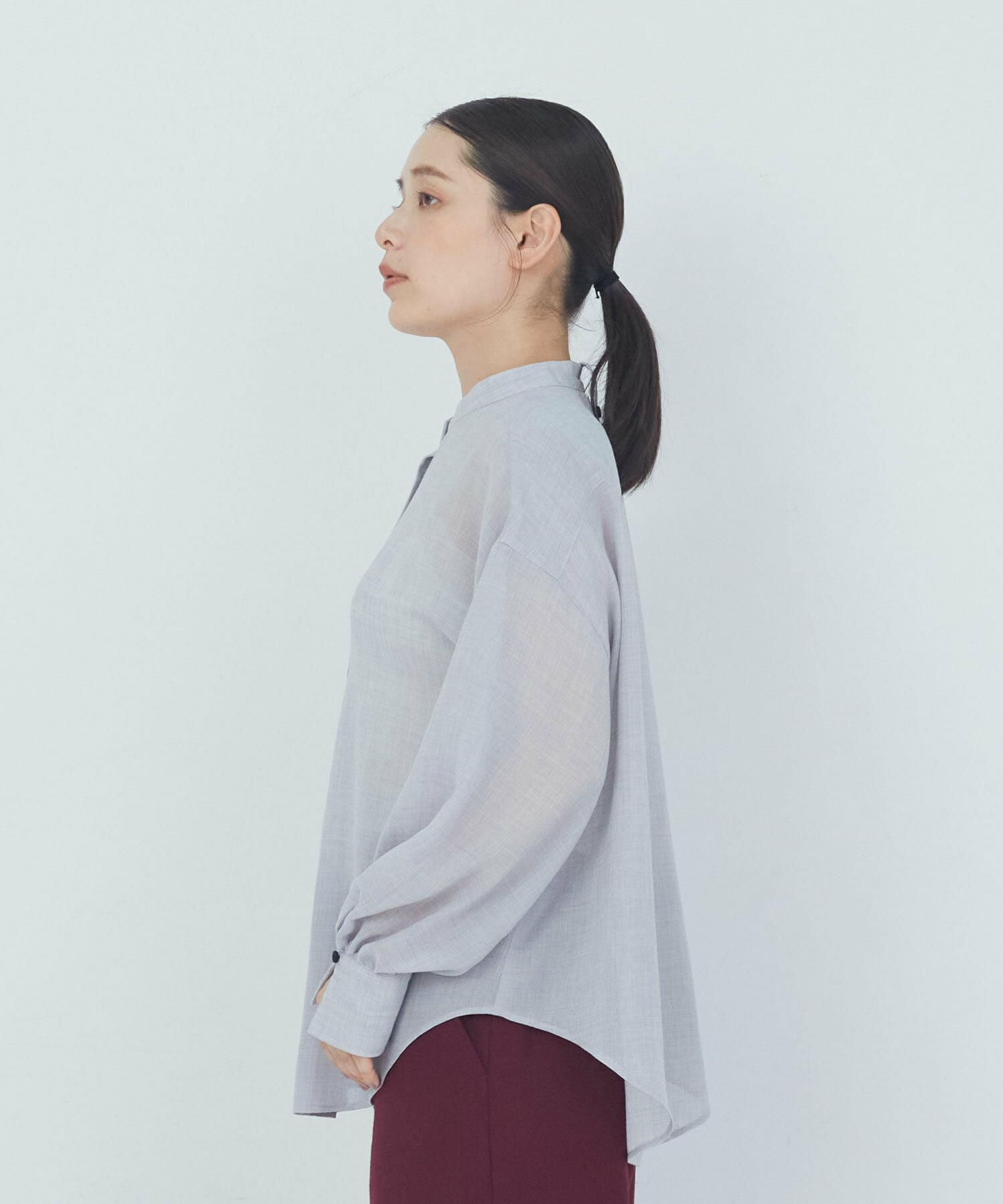 【ADIEU TRISTESSE】ボウタイブラウス 詳細画像 ブラウン 24