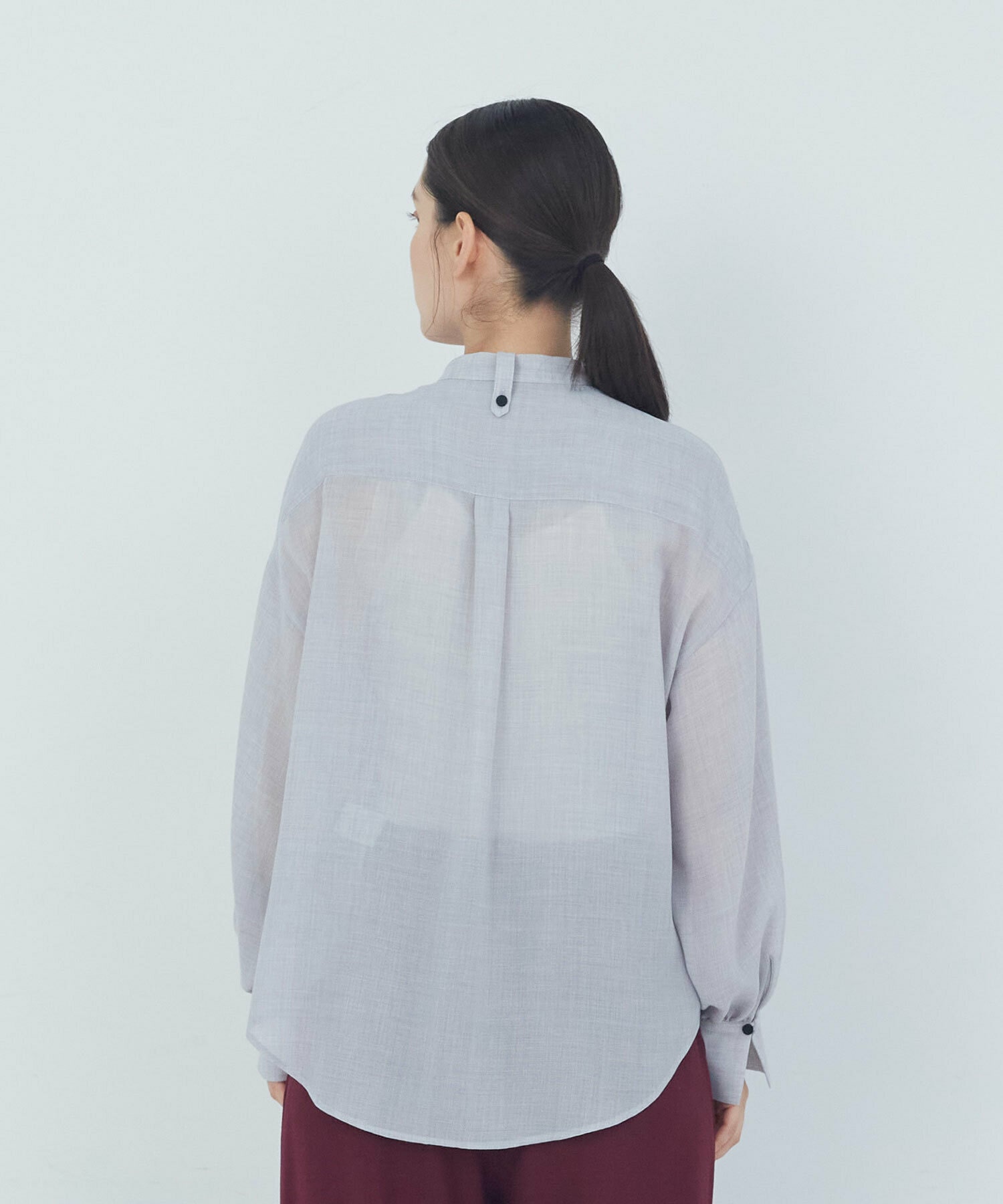 【ADIEU TRISTESSE】ボウタイブラウス 詳細画像 ブラウン 25